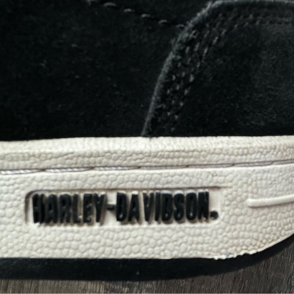 Harley Davidson Suede Steel Toe Shoes, EUC - Picture 13 of 16
